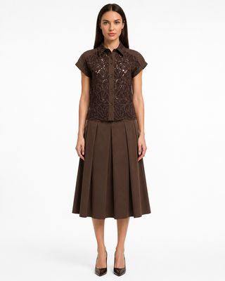 completo camicia gonna Carla Ferroni 70305