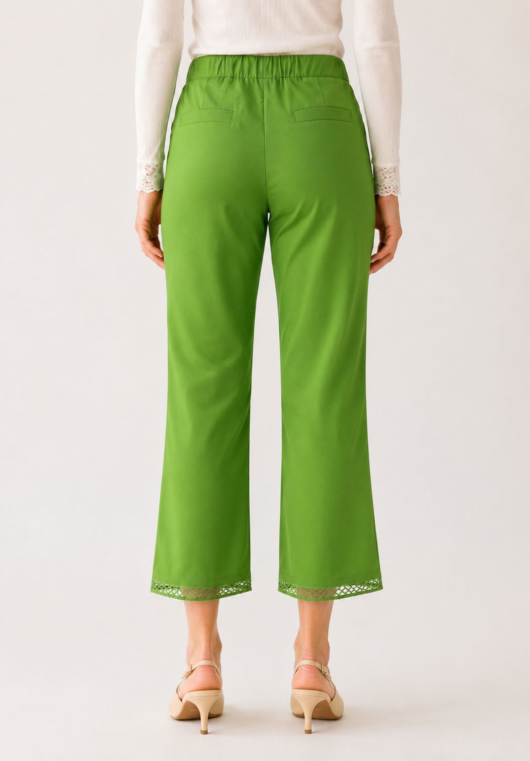 pantalone con elastico in vita Carla Ferroni 70346