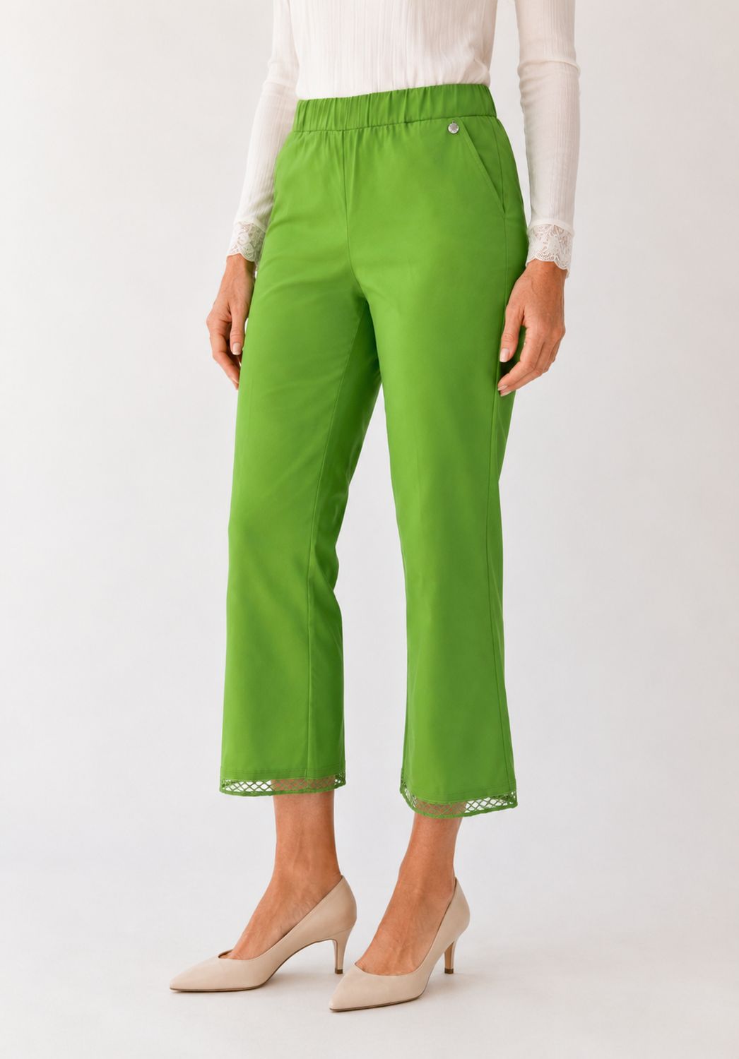 pantalone con elastico in vita Carla Ferroni 70346