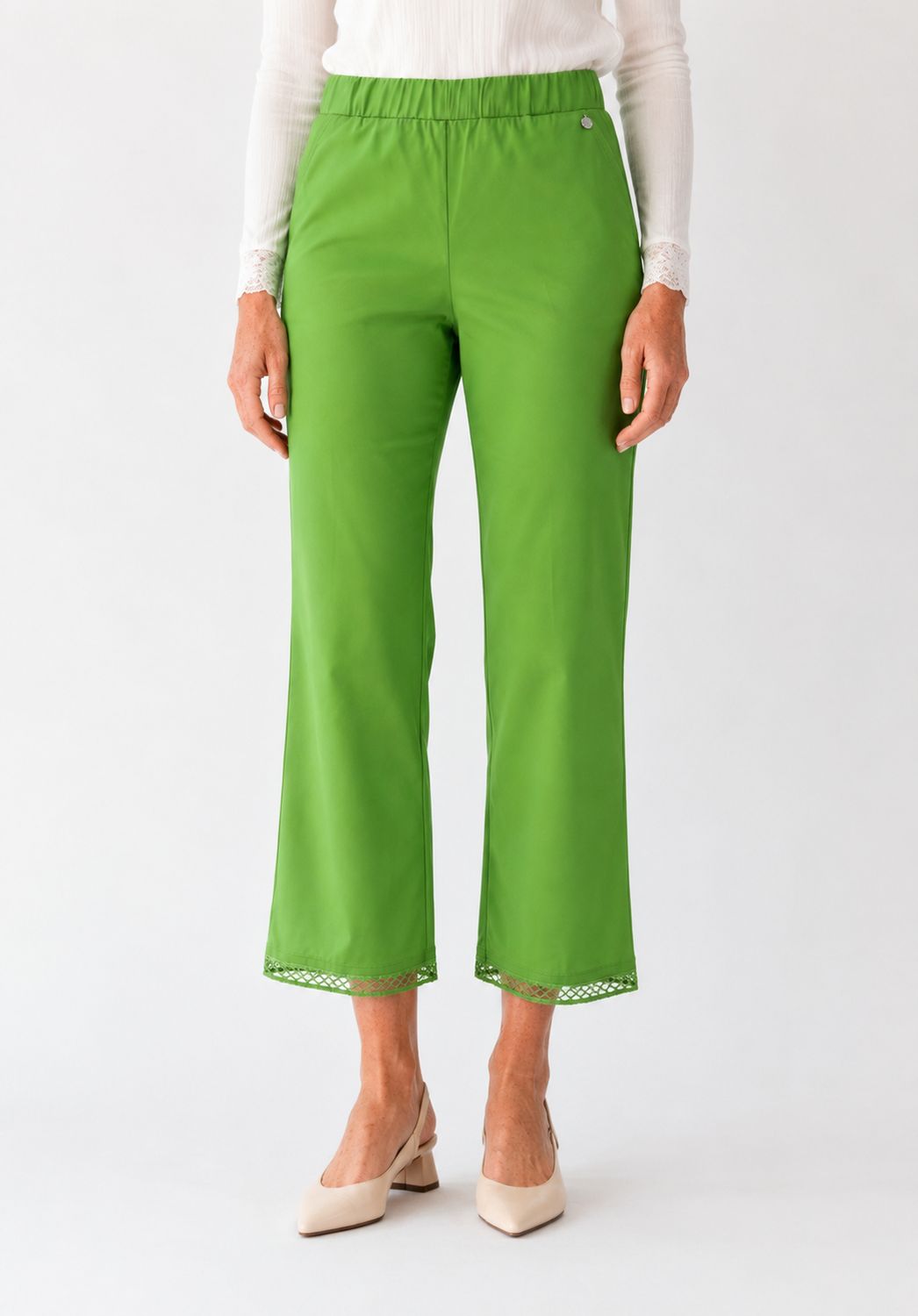 pantalone con elastico in vita Carla Ferroni 70346