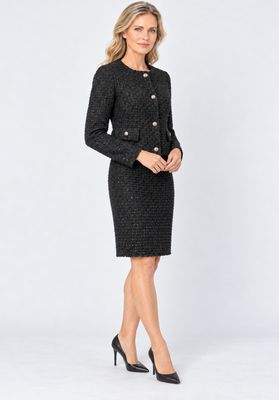 completo tweed giacca e gonna Carla Ferroni 70427 70426