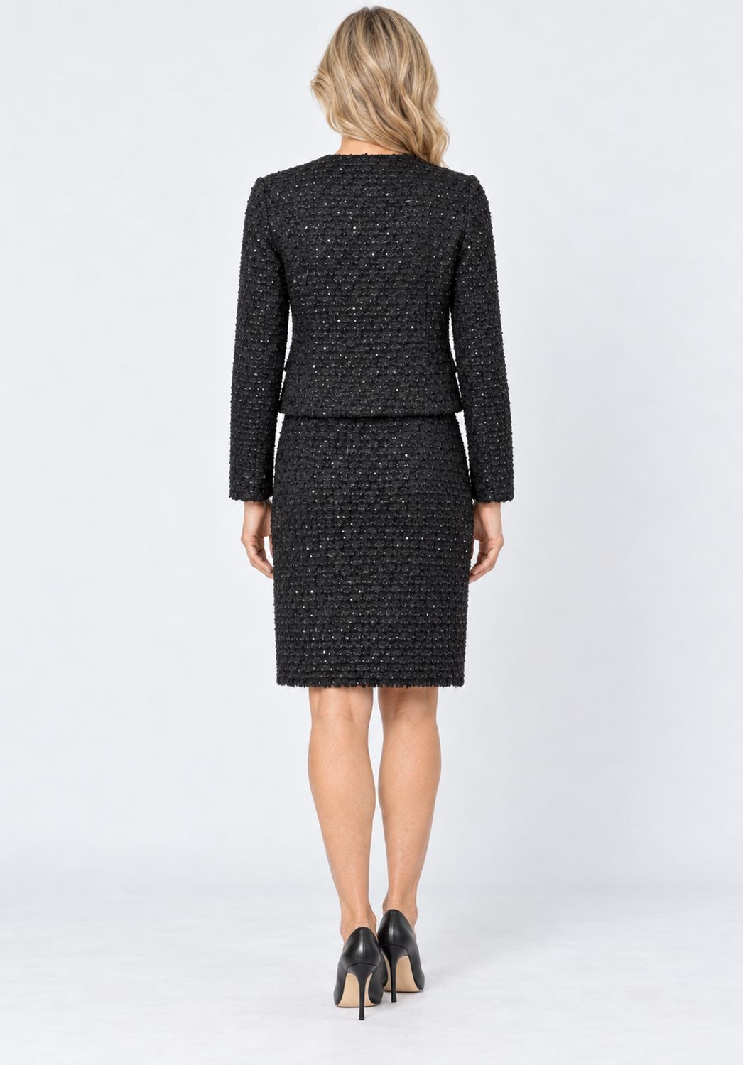 completo tweed giacca e gonna Carla Ferroni 70427 70426