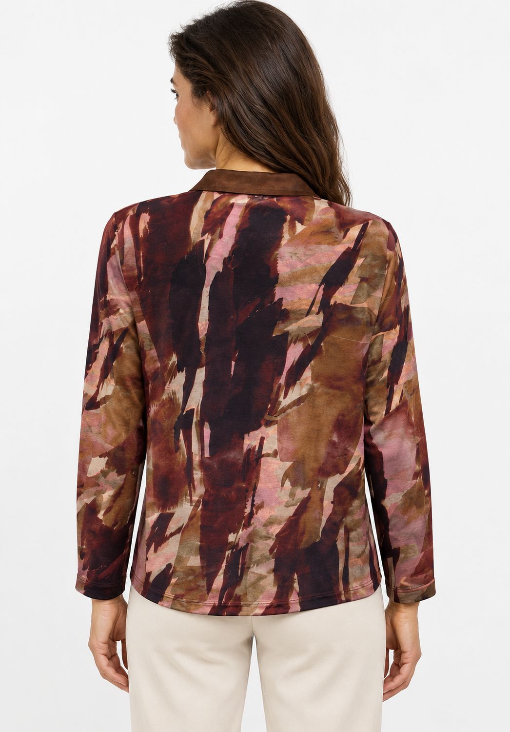 maglia con colletto CURVY Carla Ferroni 50342