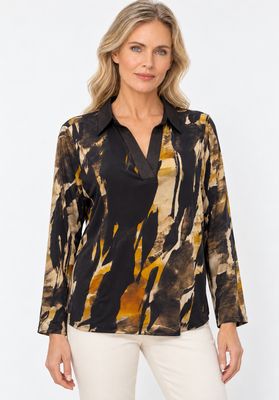 maglia con colletto CURVY Carla Ferroni 50342