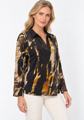 maglia con colletto CURVY Carla Ferroni 50342