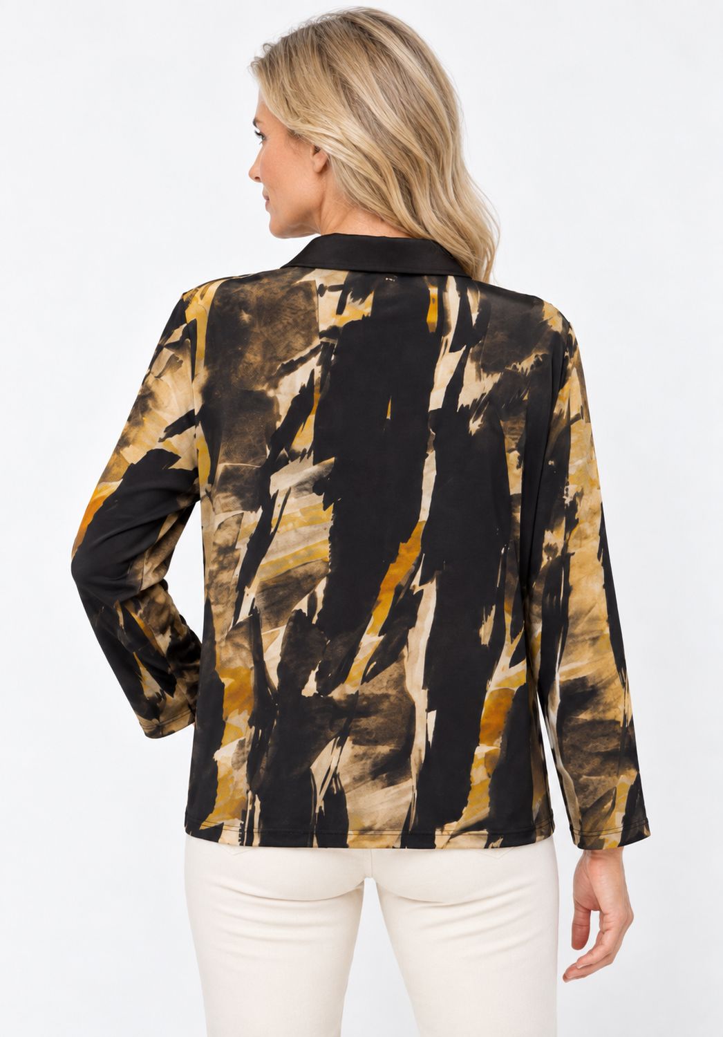 maglia con colletto CURVY Carla Ferroni 50342