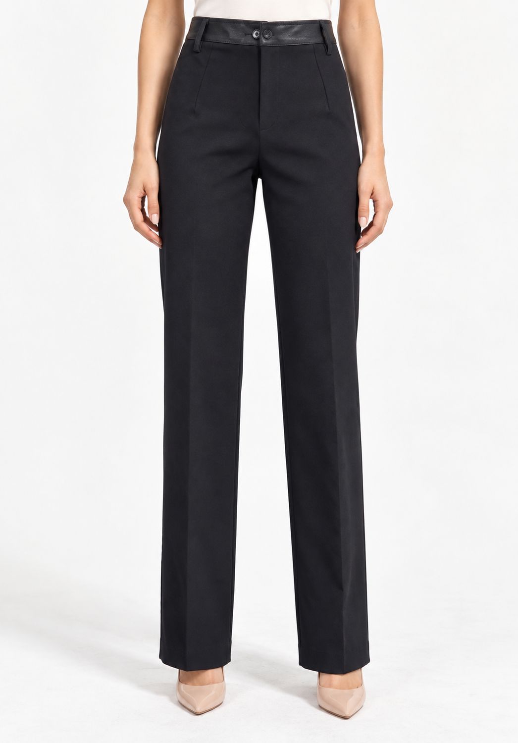 pantalone con zip Carla Ferroni 70422