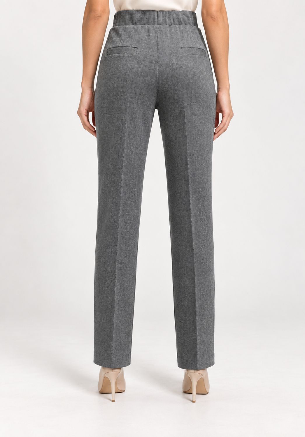pantalone con elastico in vita Carla Ferroni 70412