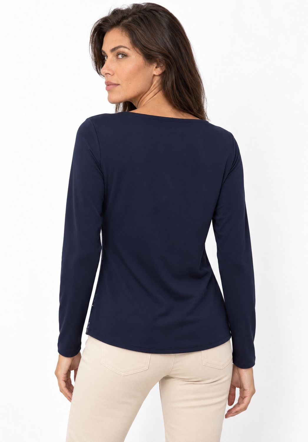casacca maglia con paillettes Carla Ferroni 50330