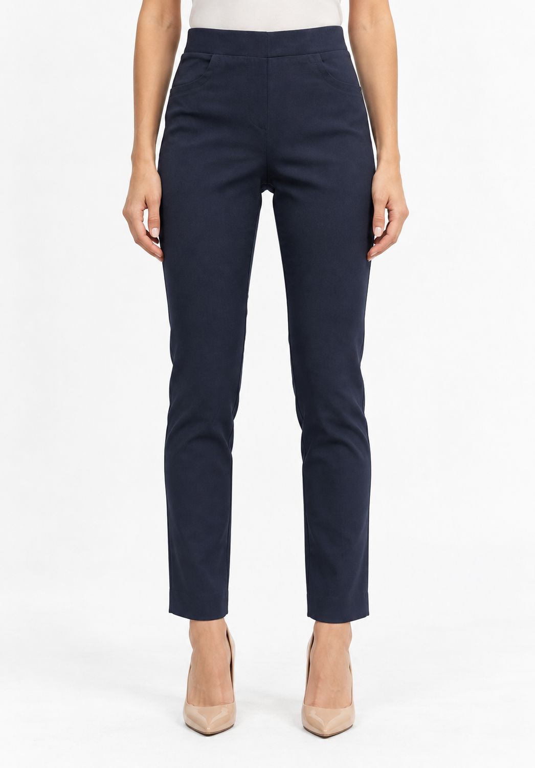 pantalone con elastico in vita Carla Ferroni 16224