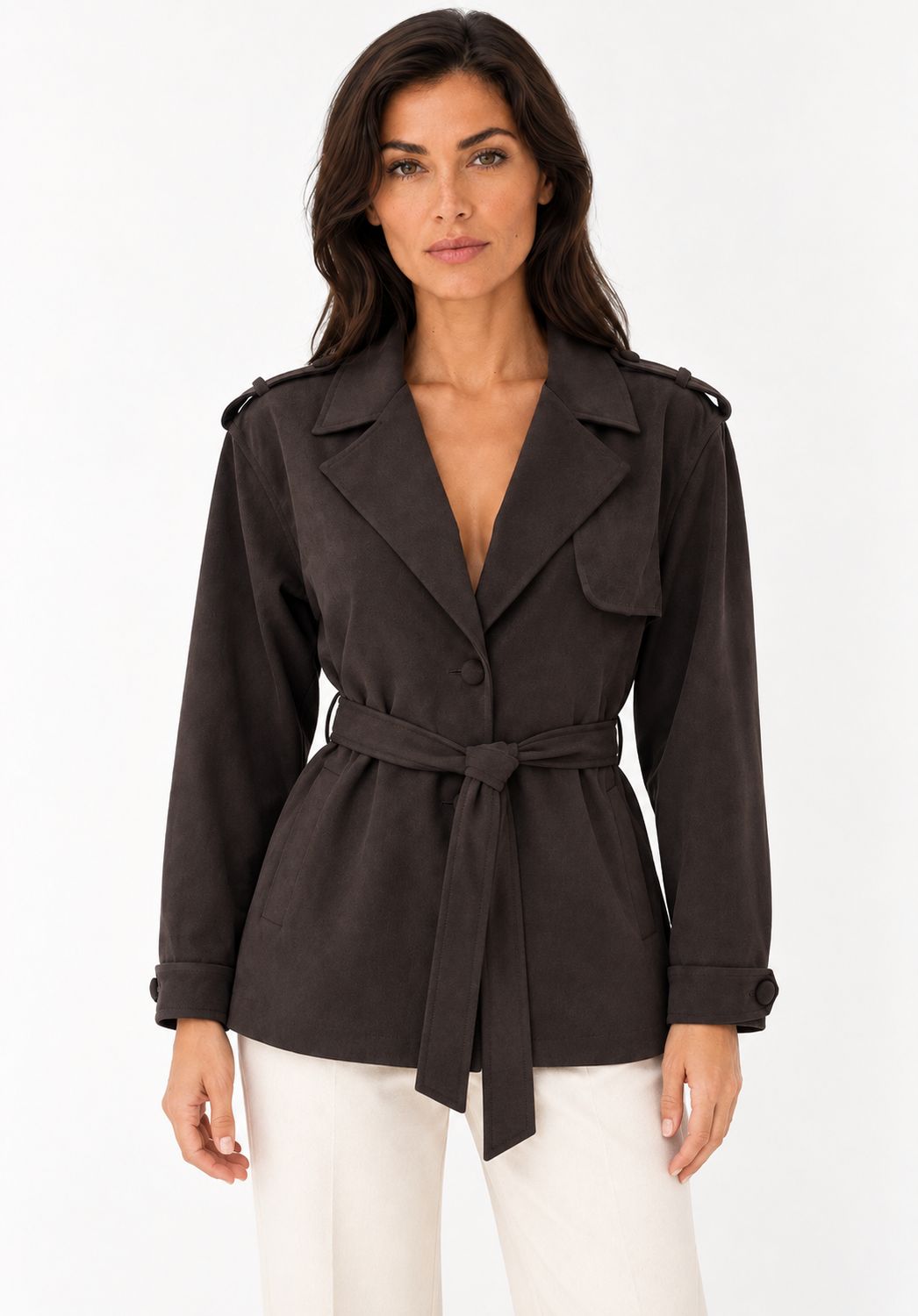 giacca trench Carla Ferroni 70441