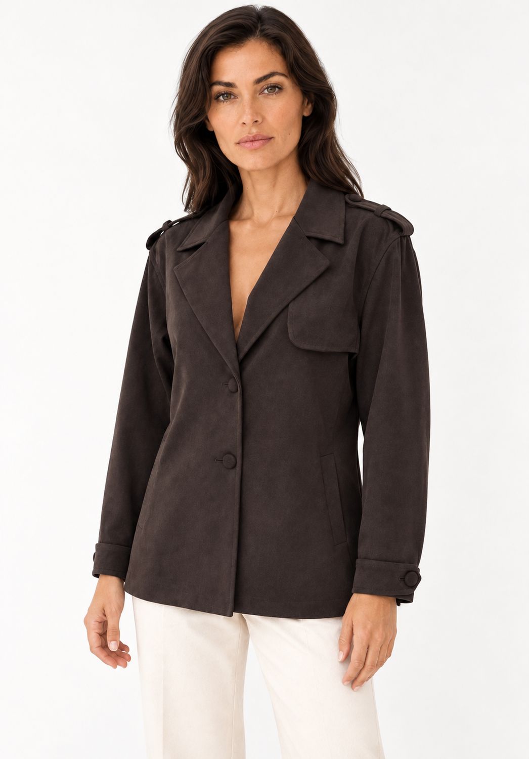 giacca trench Carla Ferroni 70441