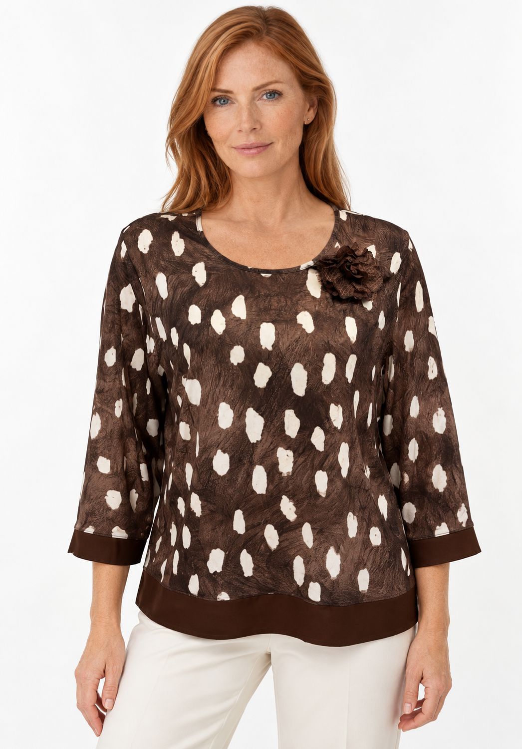 casacca maglia CURVY Carla Ferroni 50338