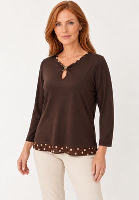 casacca maglia CURVY Carla Ferroni 50339