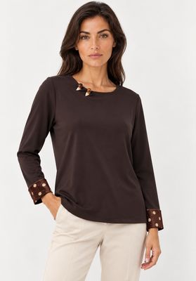 casacca maglia CURVY Carla Ferroni 50340