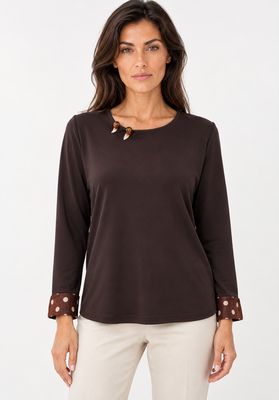 casacca maglia CURVY Carla Ferroni 50340