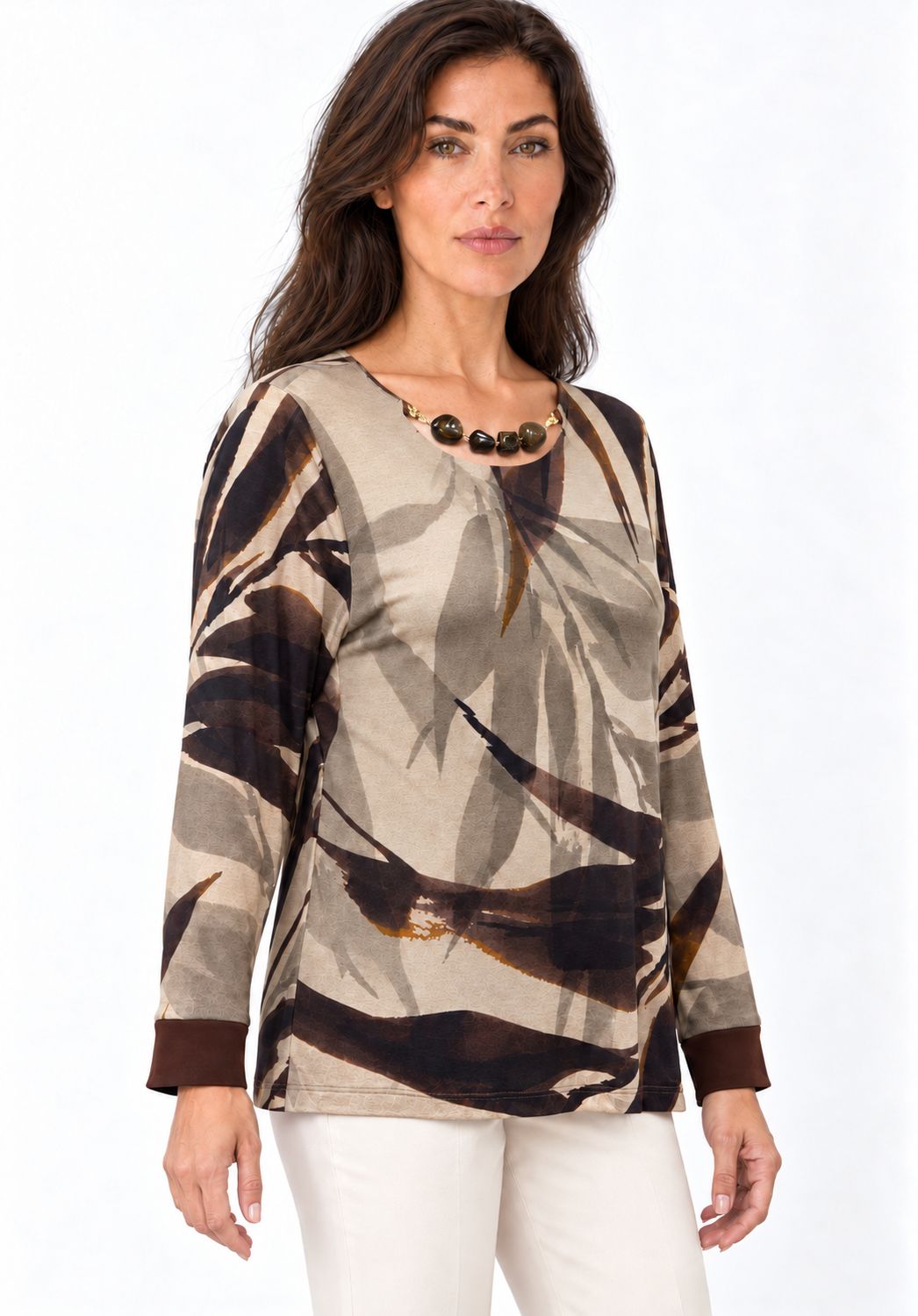 casacca maglia CURVY Carla Ferroni 50341