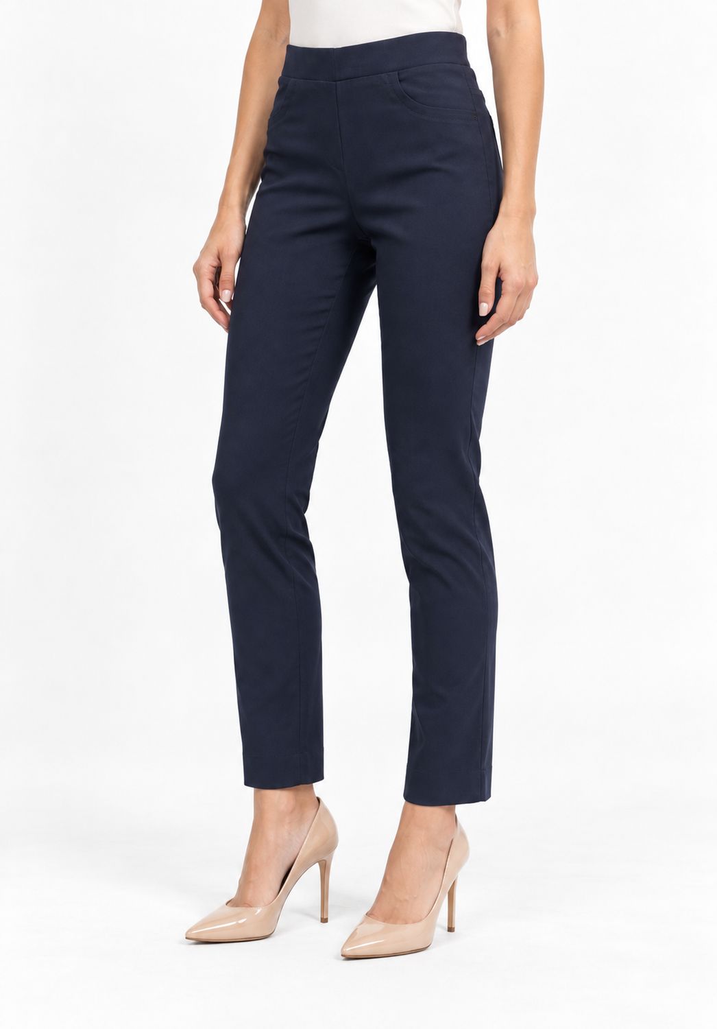 pantalone con elastico in vita Carla Ferroni 16224