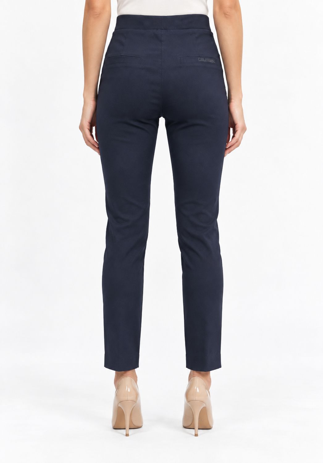 pantalone con elastico in vita Carla Ferroni 16224