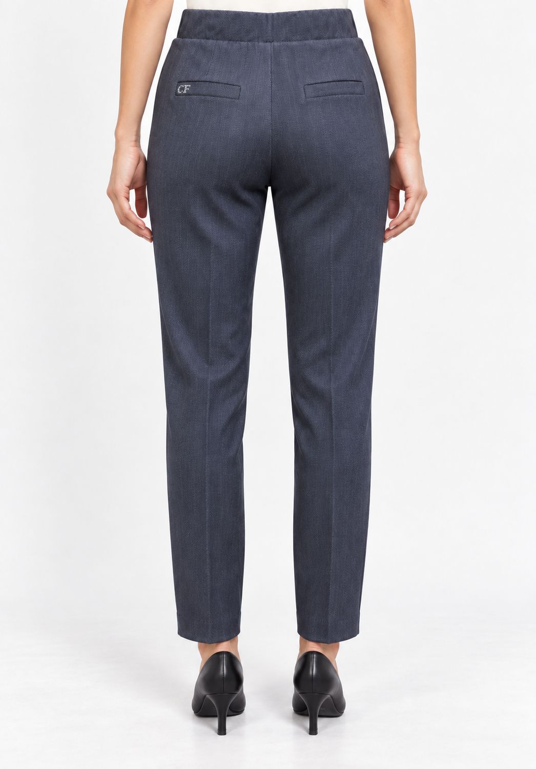 pantalone con elastico in vita Carla Ferroni 70452