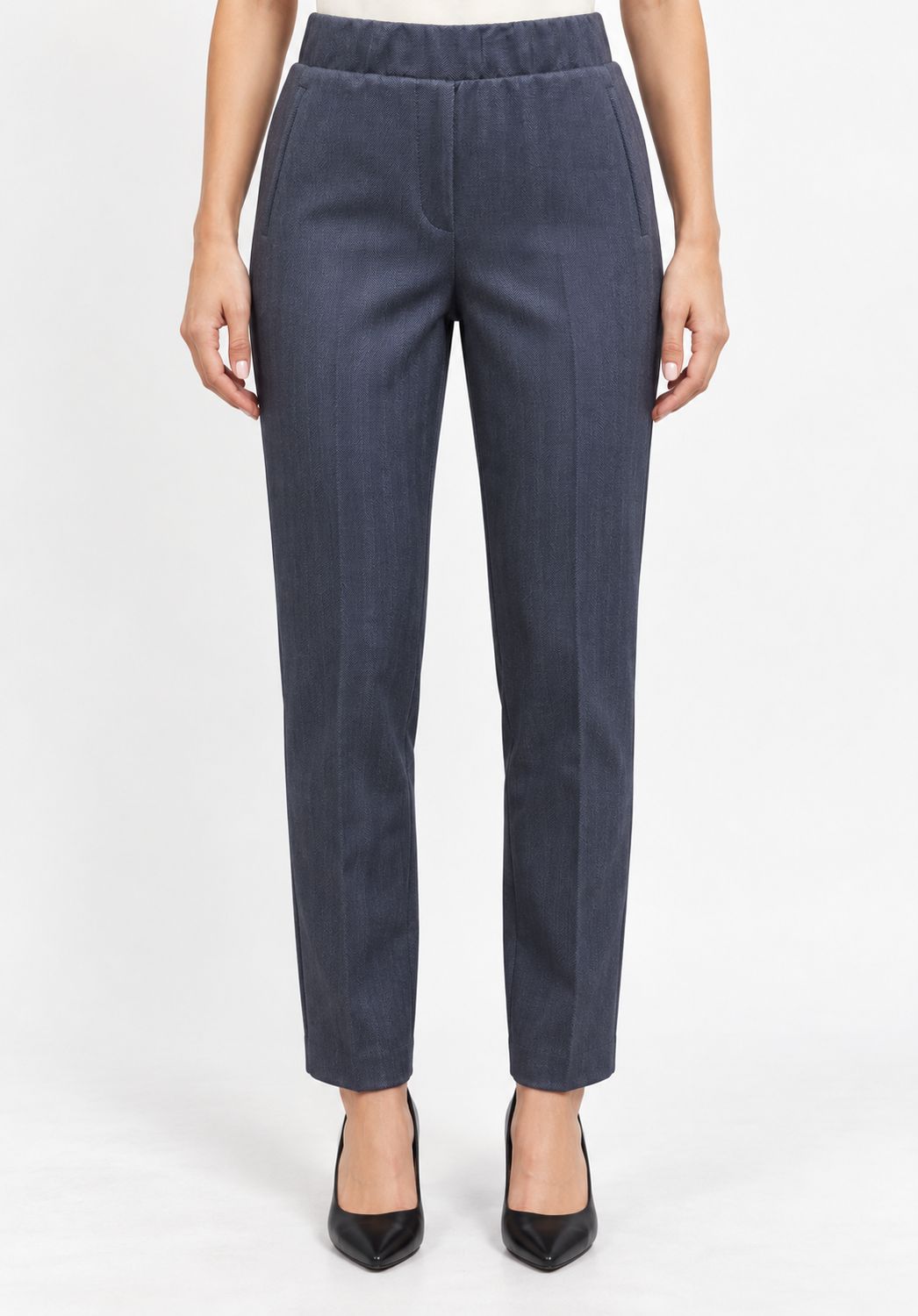 pantalone con elastico in vita Carla Ferroni 70452