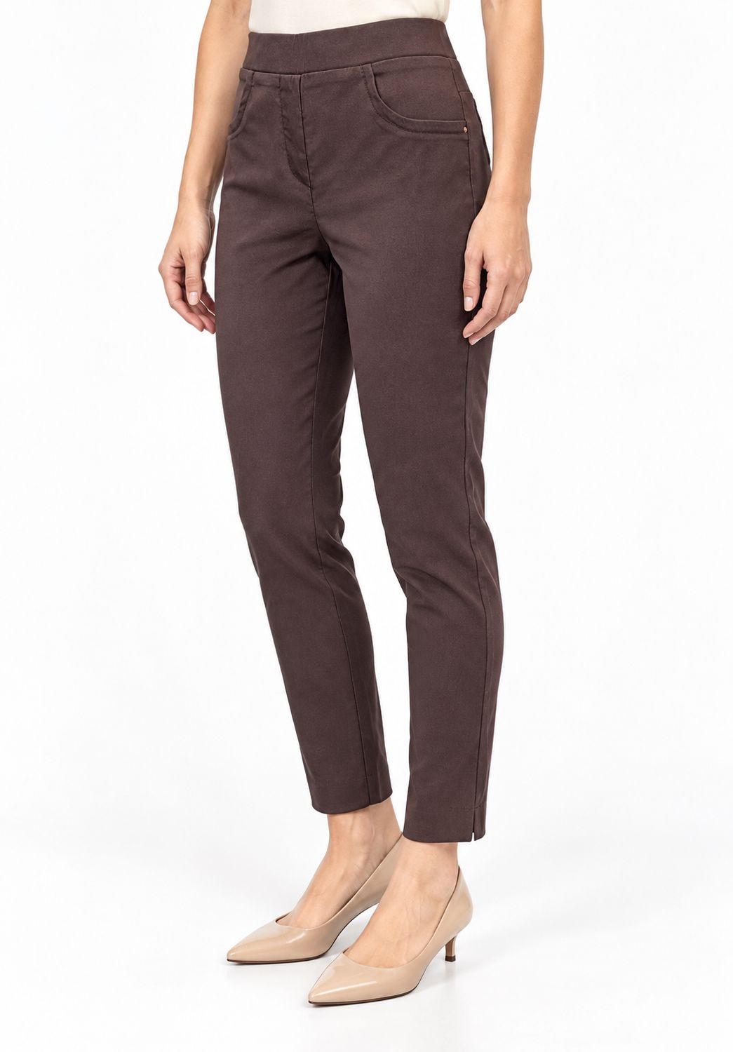 pantalone con elastico in vita Carla Ferroni 16224