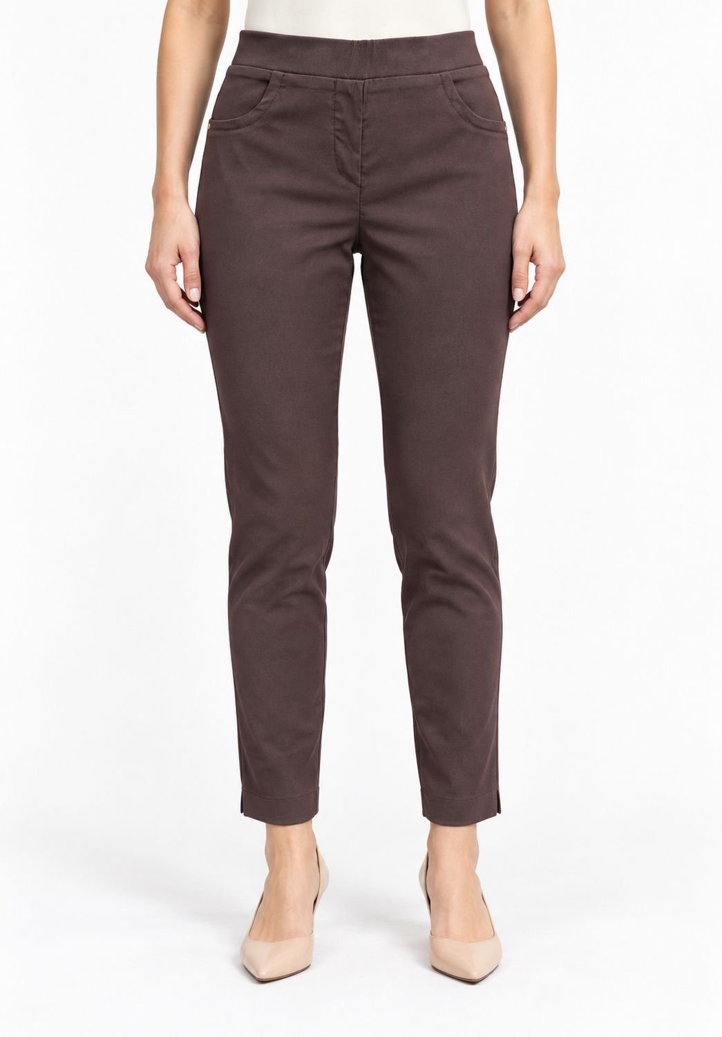 pantalone con elastico in vita Carla Ferroni 16224