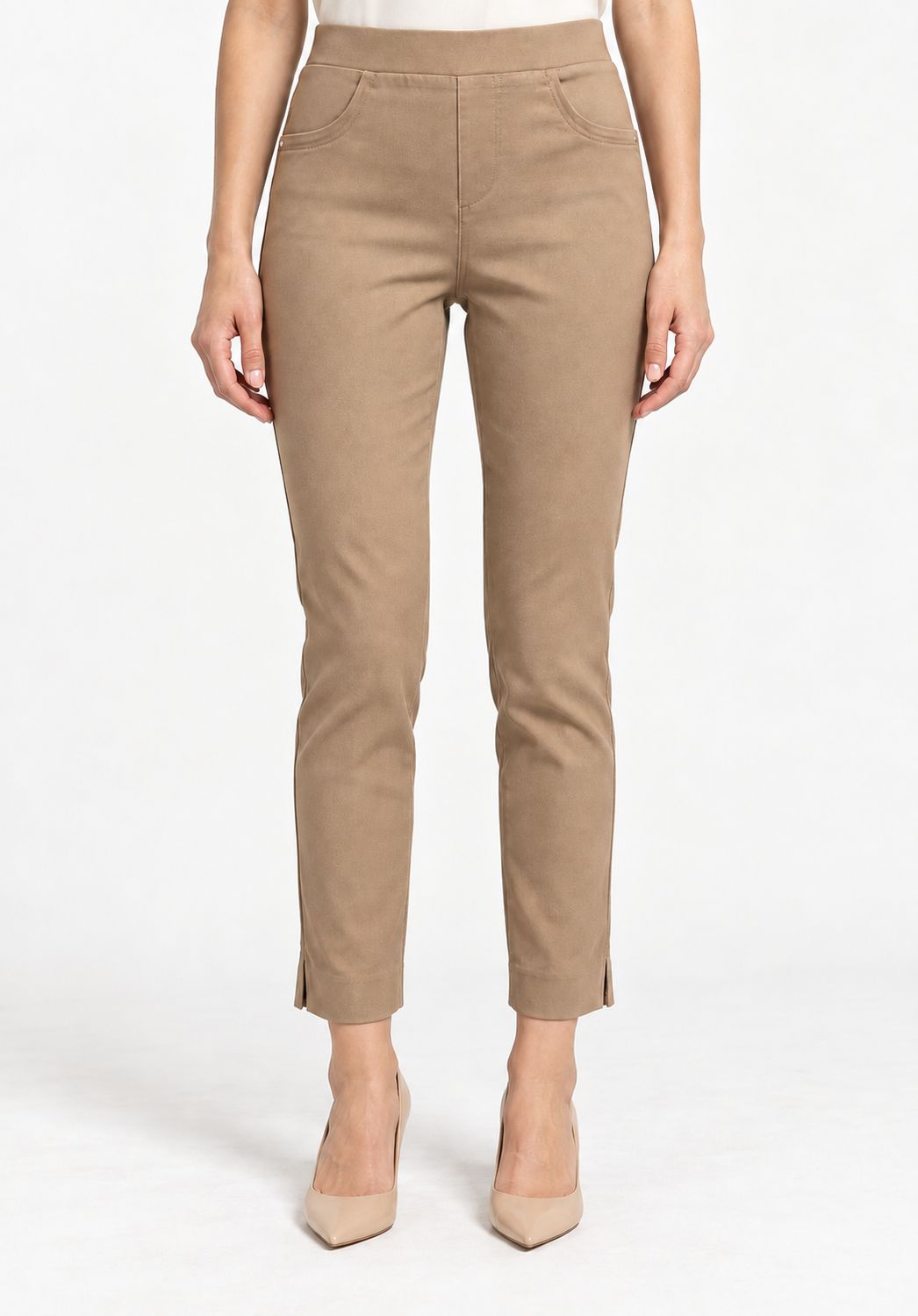 pantalone con elastico in vita Carla Ferroni 16224