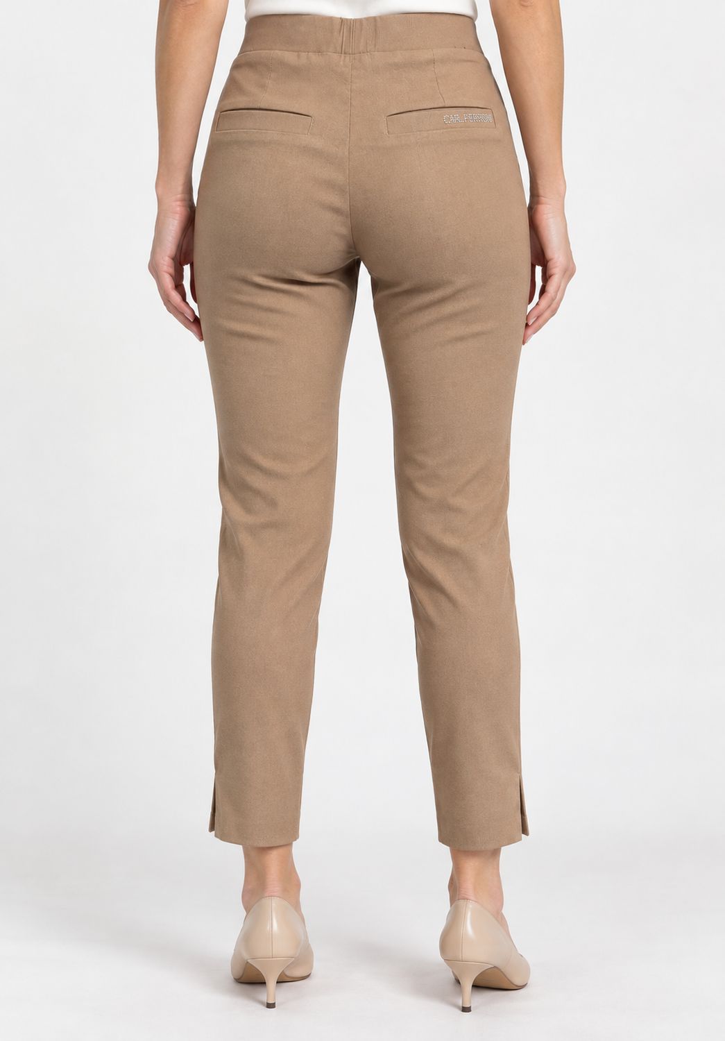 pantalone con elastico in vita Carla Ferroni 16224