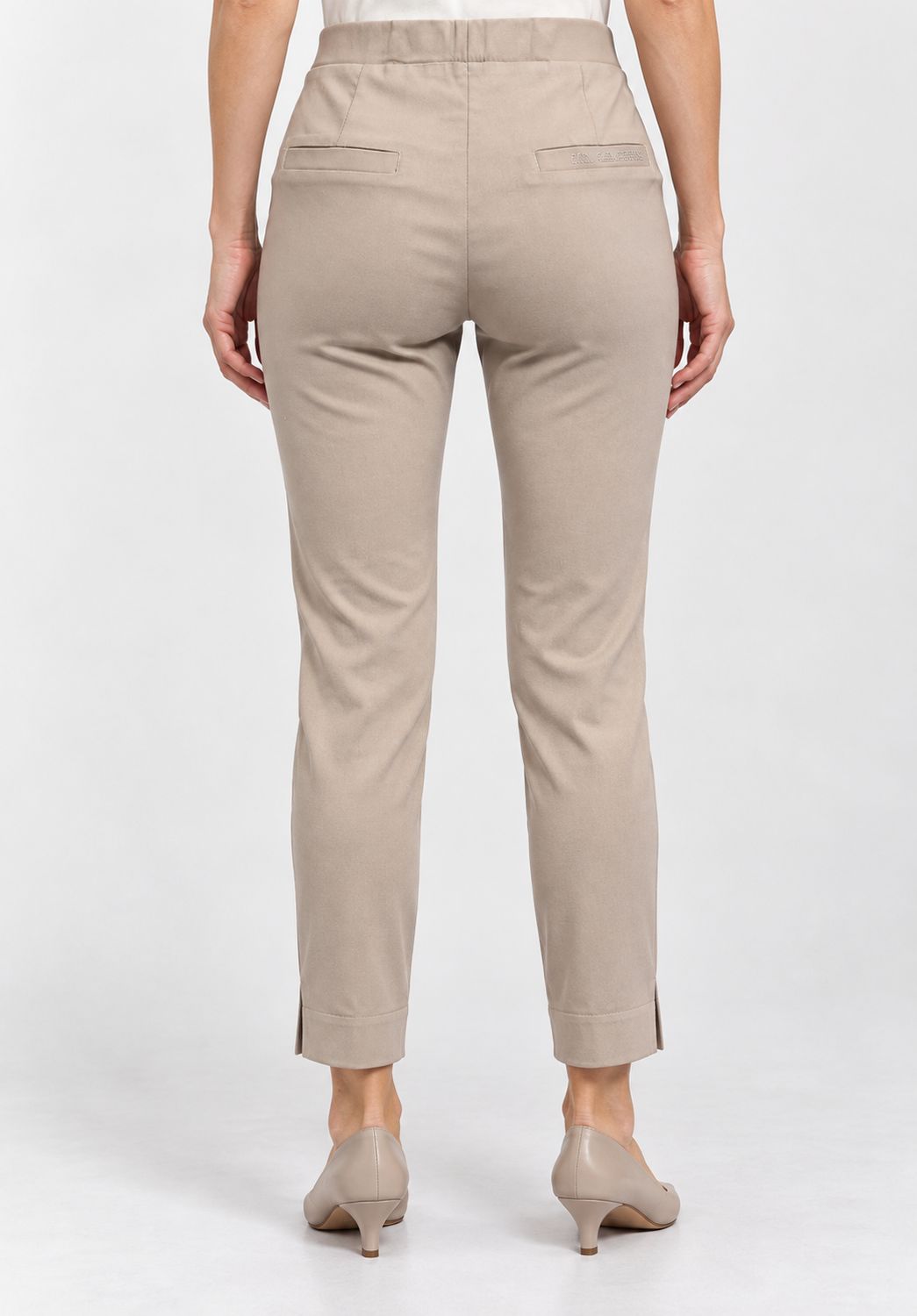 pantalone con elastico in vita Carla Ferroni 16224