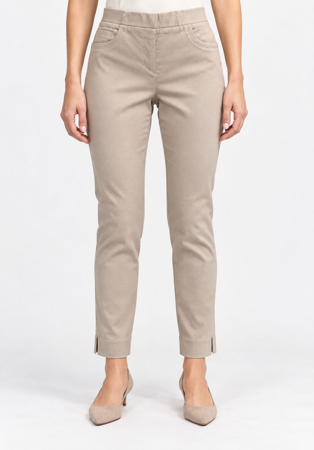 pantalone con elastico in vita Carla Ferroni 16224