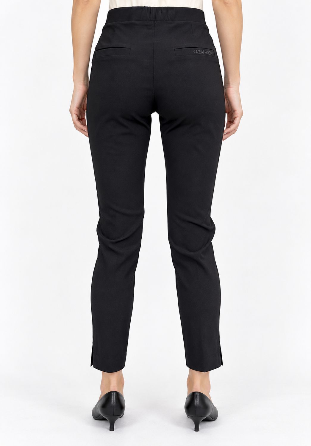 pantalone con elastico in vita Carla Ferroni 16224