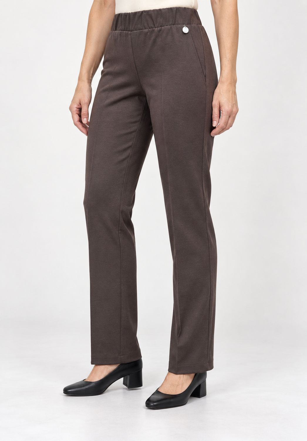 pantalone con elastico in vita Carla Ferroni 70400