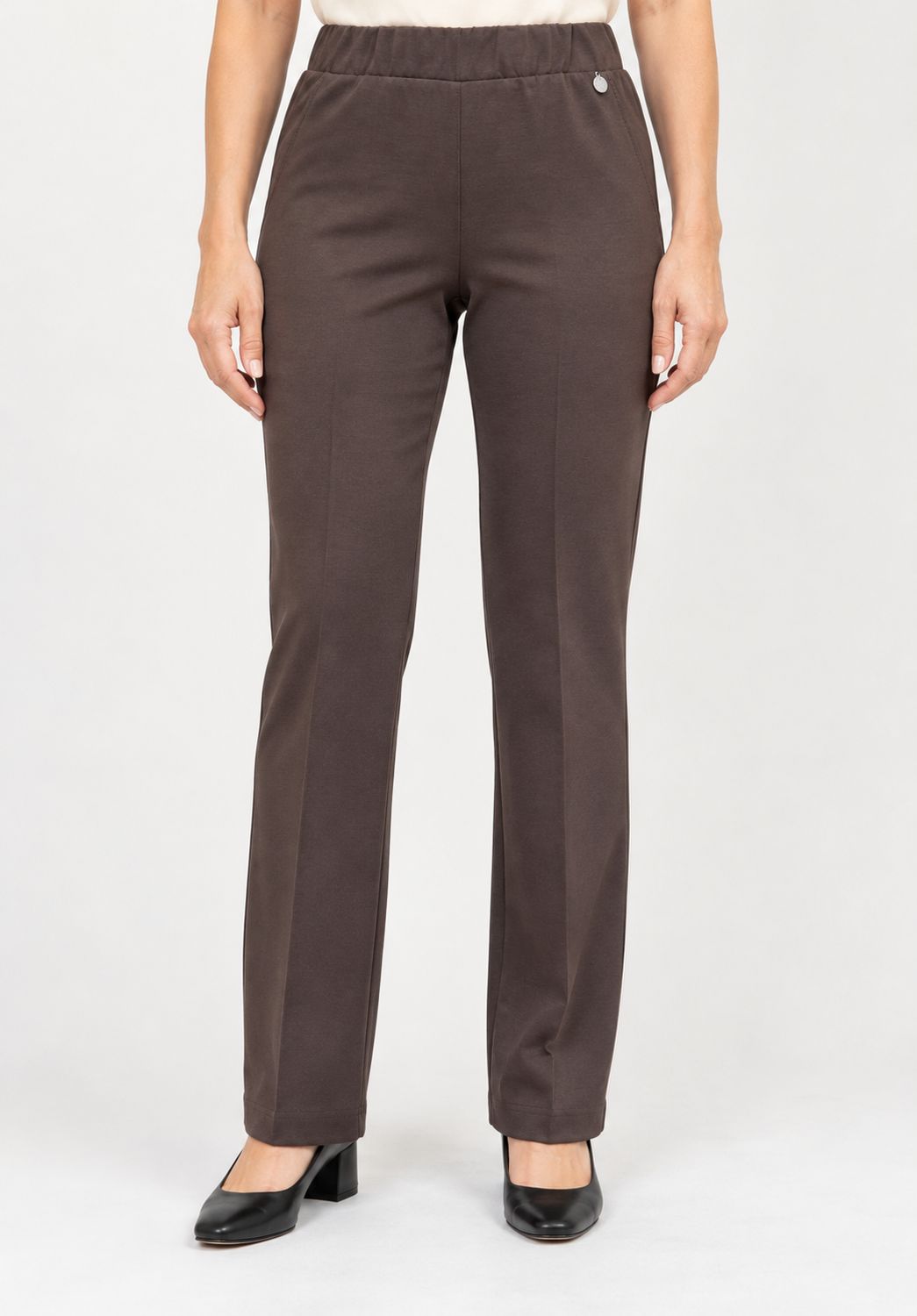 pantalone con elastico in vita Carla Ferroni 70400