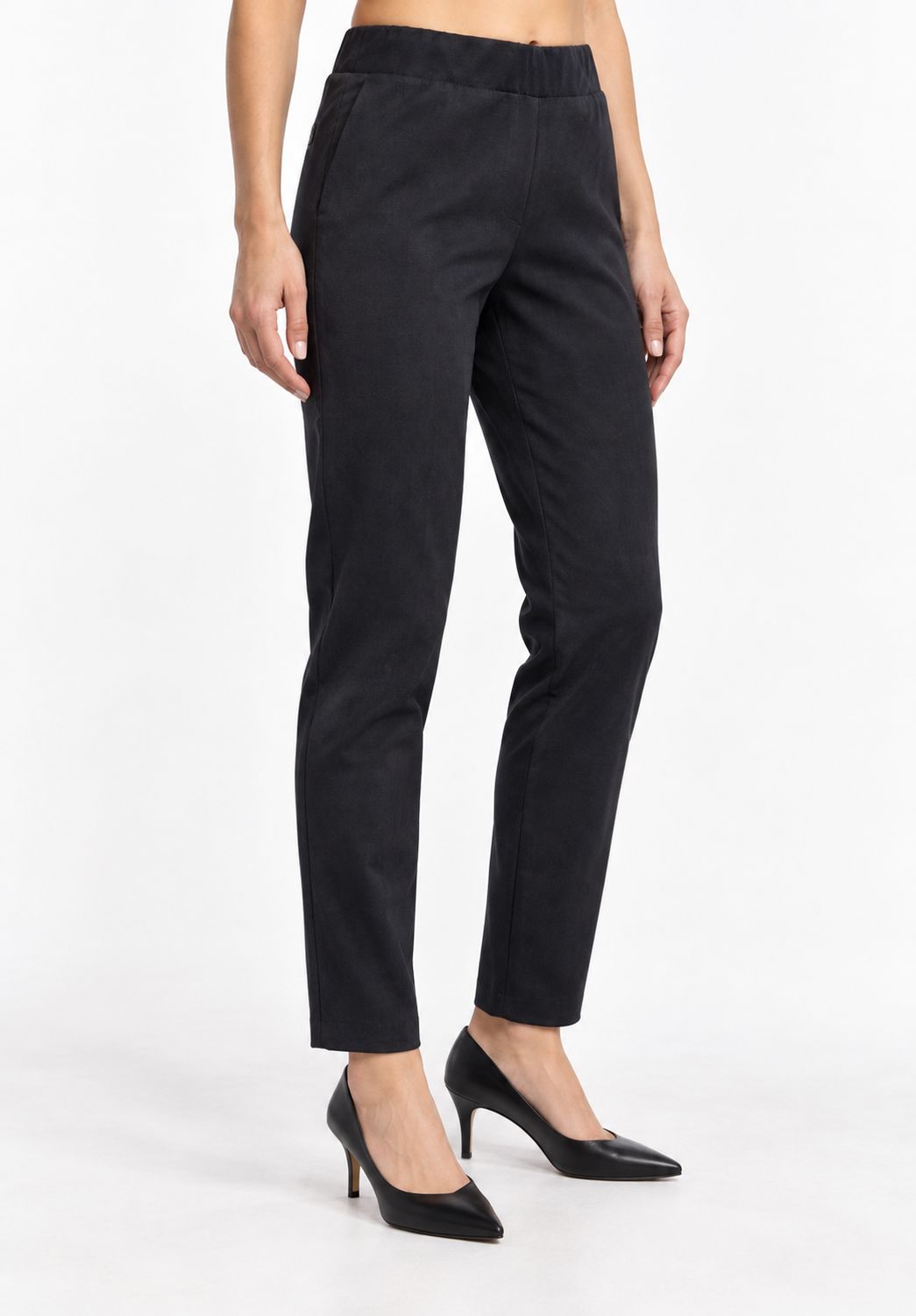 pantalone con elastico in vita Carla Ferroni 70407