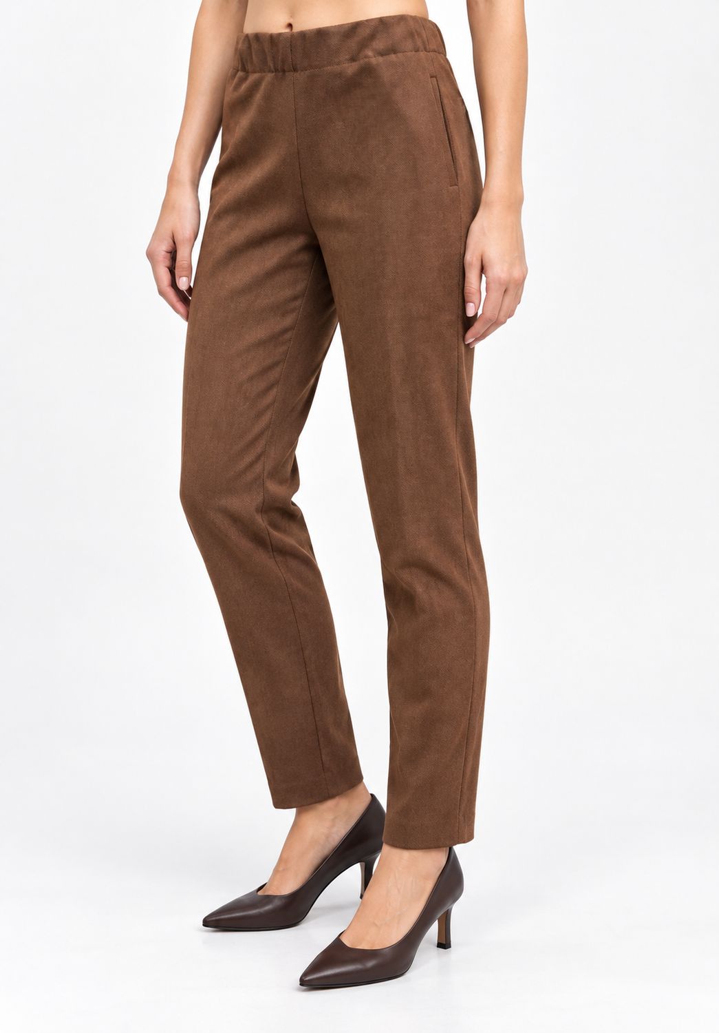 pantalone con elastico in vita Carla Ferroni 70407