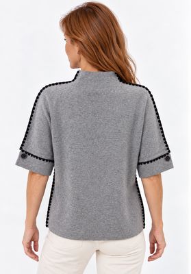 maglia poncho Carla Ferroni 26383