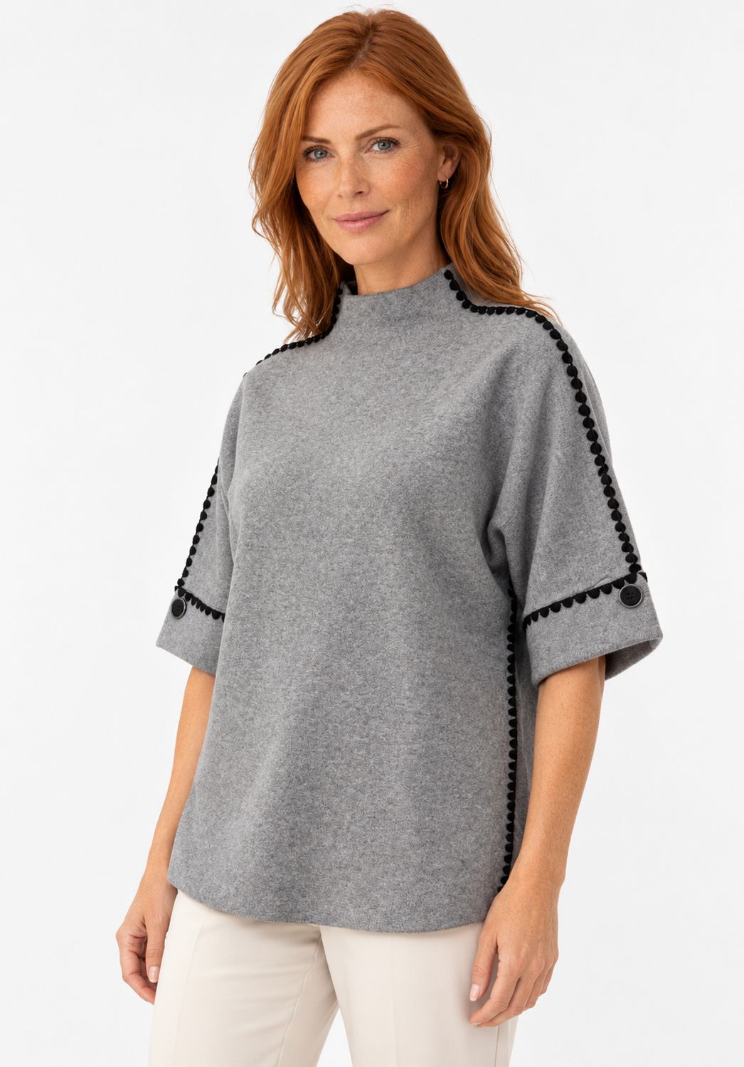 maglia poncho Carla Ferroni 26383