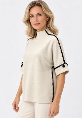 maglia poncho Carla Ferroni 26383