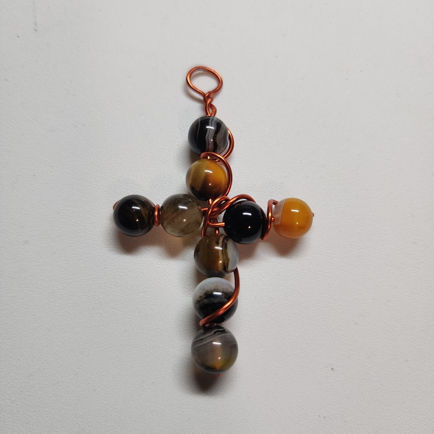 Multi color Jasper cross