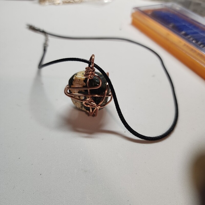 Ocean jasper wrapped