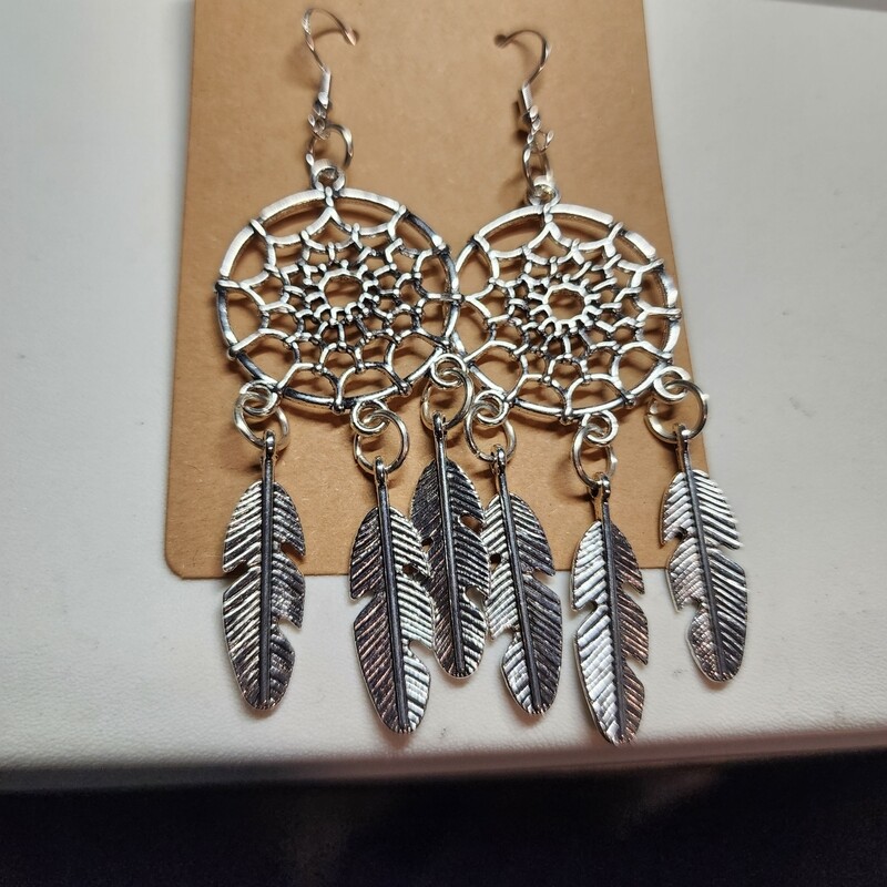 Dream catcher earrings