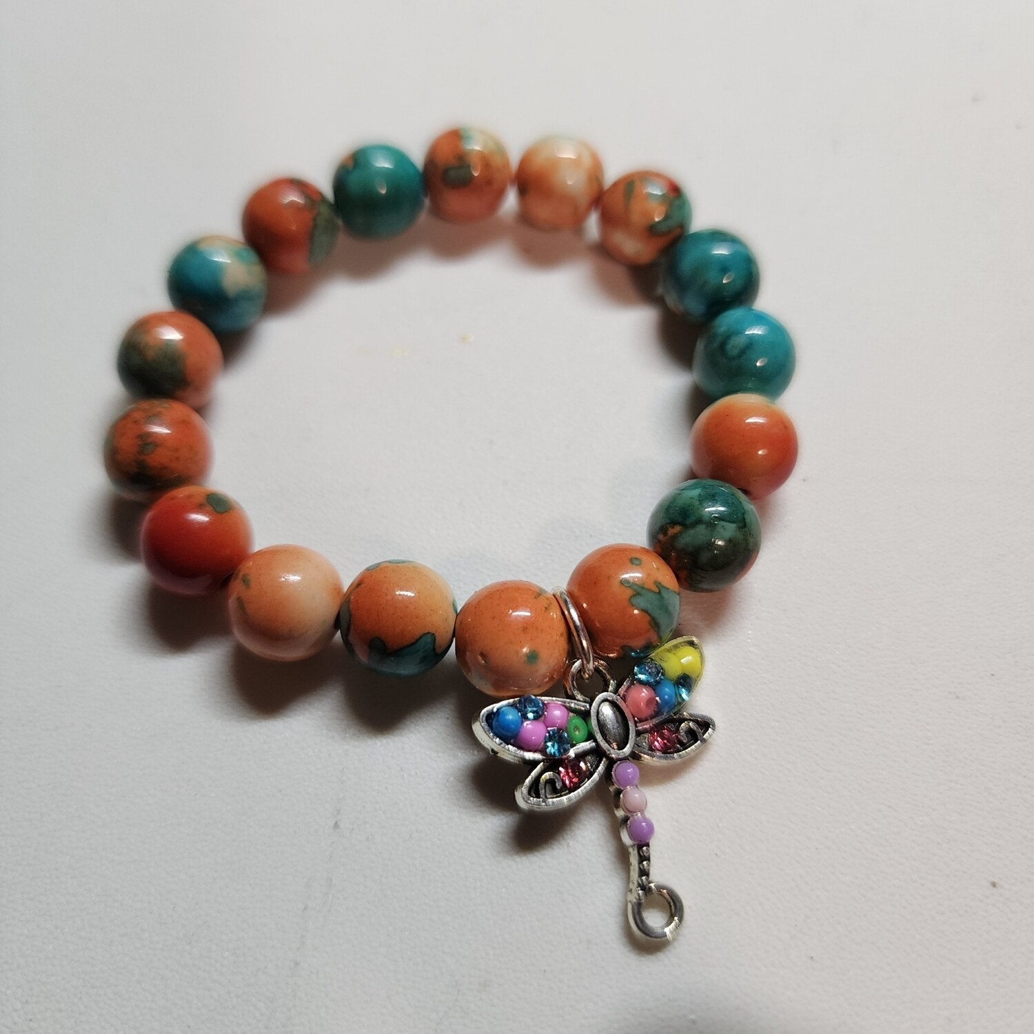 Polychrome Jasper bracelet 