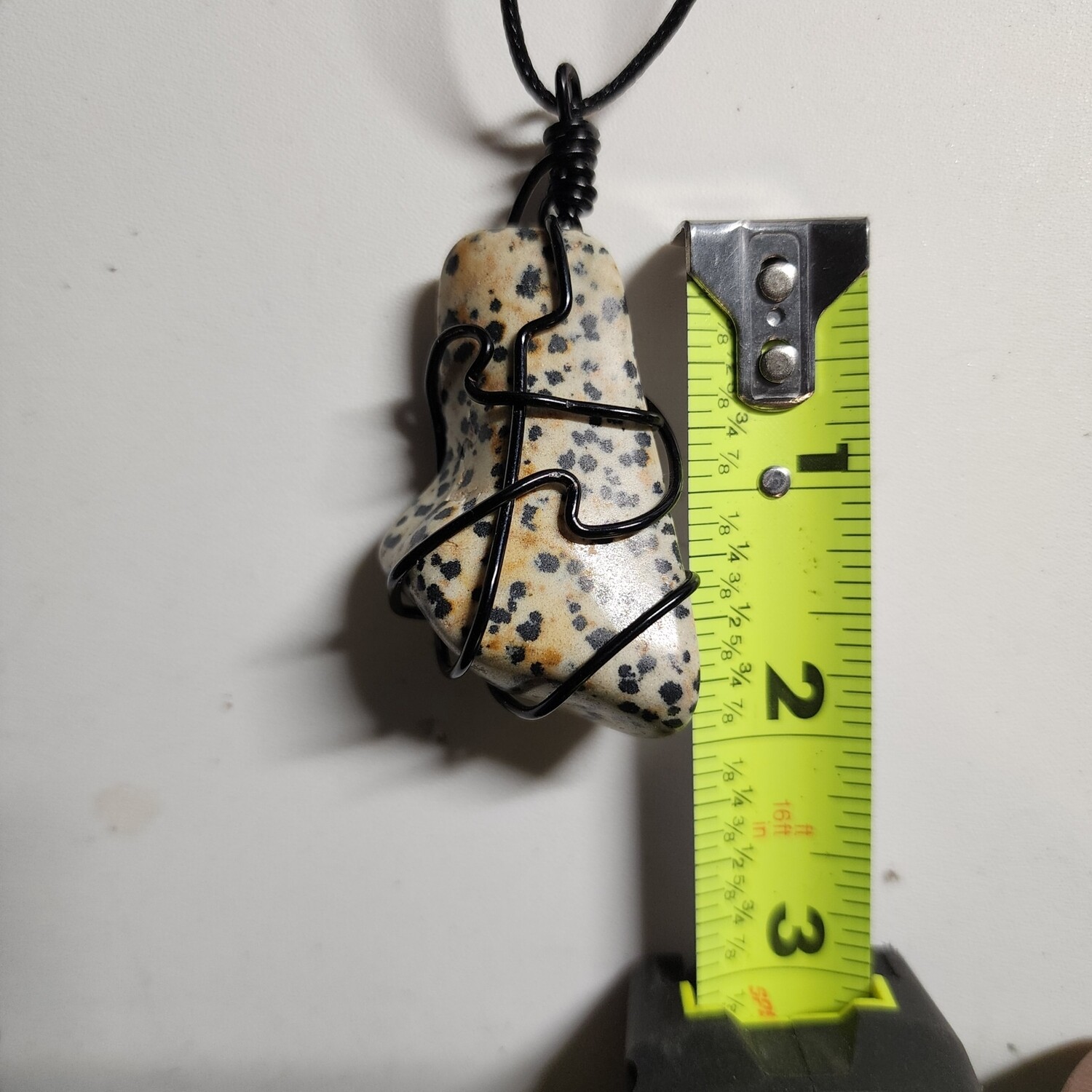 Larger dalmatian jasper