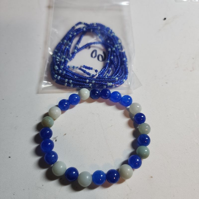 Royalty waist bead set