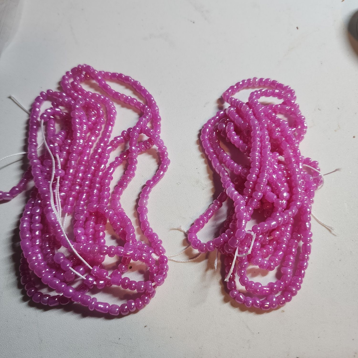 Cotton candy waist bead