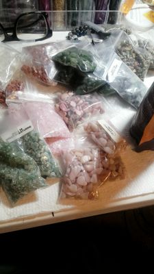 Gemstone chips