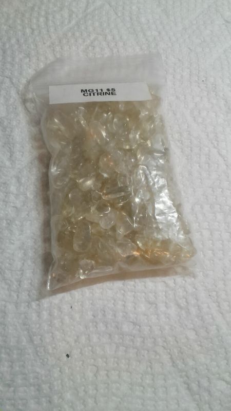 Citrine chips