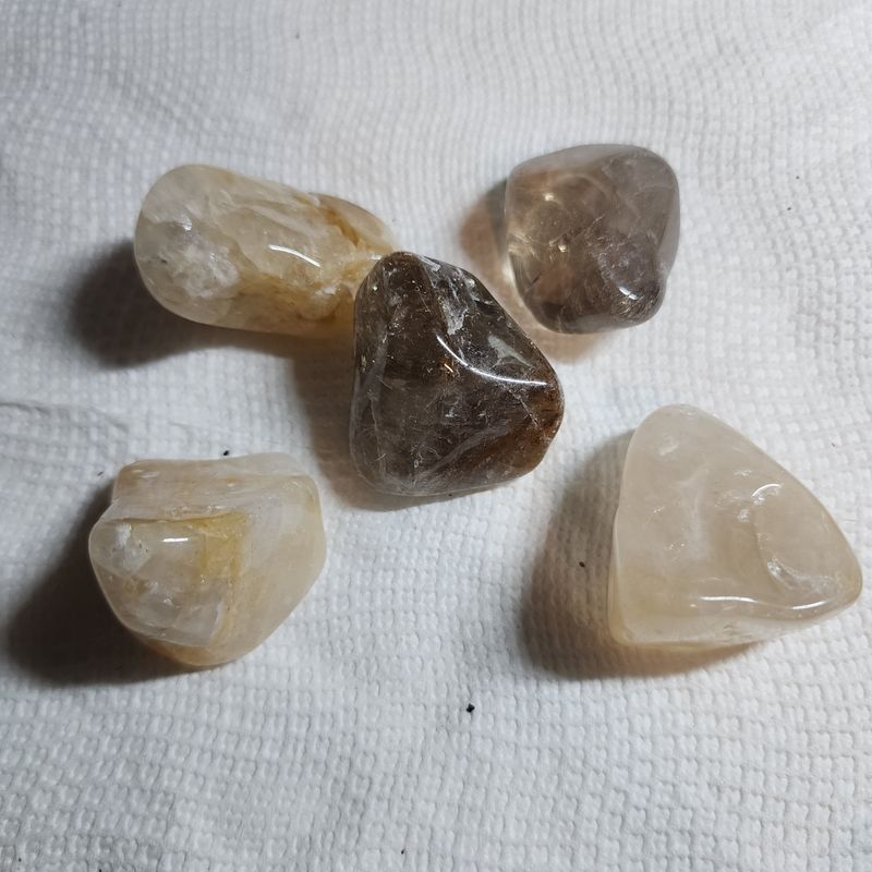 Golden healer palm stone