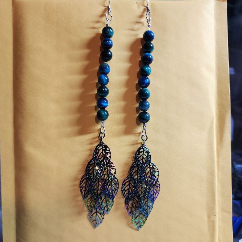Multi-colored earrings